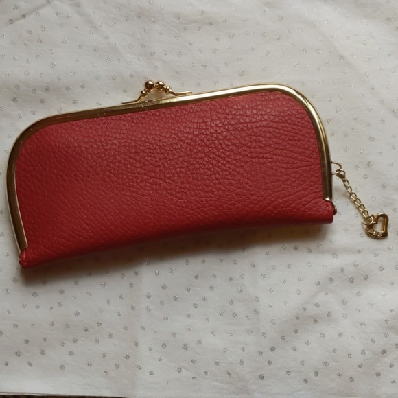 Handbags - Red Clutch